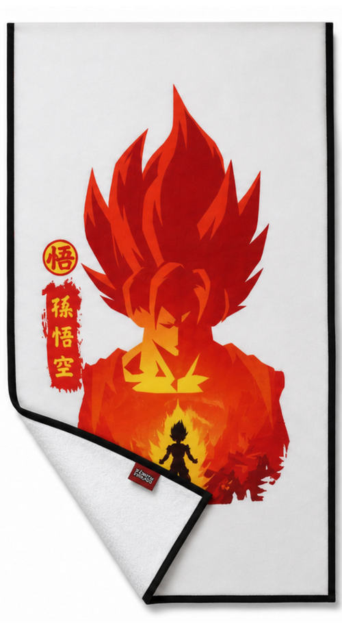 Son Goku Towel Dragon Ball Design Detailansicht